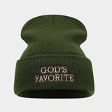 Outdoor Letter Knit Beanie Women Street Style_Cwah04662