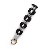 HANDWOVEN KEYCHAIN WRIST STRAP PENDANT_CWAJE0661