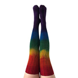 2024 NEW TIE DYE COLORED LONG SOCKS_CWMS0857