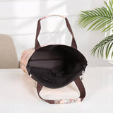 Waterproof Floral Multi-Layer Canvas Shoulder Bag_Cuab0189