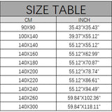 RECTANGULAR WIND CHIME HOT STAMPING TABLECLOTH_CWMM0970