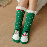 CHRISTMAS SERIES FUZZY INDOOR SLIPPER SHOES_CWMS0731