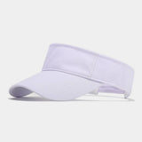 SOLID VISOR HAT SPORTS HIKING MARATHON SUN CAP_CWAH3287