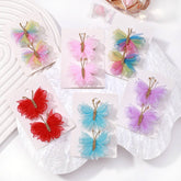 SHEER GRADIENT BUTTERFLY HAIR CLIP SET FOR GIRLS_CWAHA6746