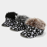 HALLOWEEN SKULL PERSONALIZED WIG BASEBALL CAP_CWAB2928