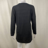 Solid-Color Loose Round-Neck Pocket T-Shirt