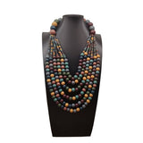 MULTI LAYER WOODEN BEAD TASSEL SWEATER CHAIN_CWMM4851