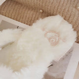 CARTOON SATIN RABBIT COTTON SLIPPERS FOR WOMEN_CWMM2947