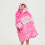 LEOPARD SHERPA HOODIE BLANKET PULLOVER FOR WINTER_CWAHA6520