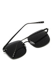 HALF FRAME SQUARE FASHION SUNGLASSES_CWASG0098