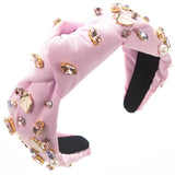 HAND SEWN RHINESTONE HEADBAND_CWAHA1782