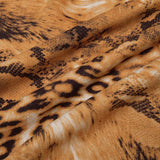 SEXY LEOPARD PRINT HIGH WAIST SUEDE HIP SKIRT_CWBSS0373