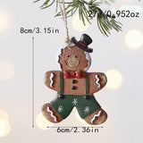 Cwmm10419_Christmas Gingerbread Man Tree Ornament Decor