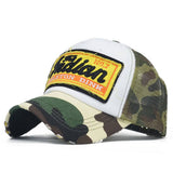 OUTDOOR SUN PROTECTION EMBROIDERED TRUCKER HAT_CWAH1363