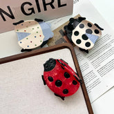 NEW LADYBUG ACETATE HAIR CLIP FOR CHIC HAIRSTYLES_CWAHA5721