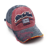 Vintage 1969 Distressed Embroidered Baseball Cap Cwah1259