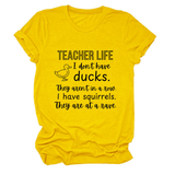 Womens Teacher Life I Dont Funny Tee_Cwttsl0487