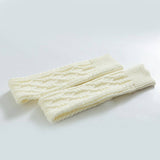 CABLE KNIT WINTER WARM KNEE HIGH SOCKS_CWMS015
