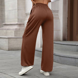 Tight Waists Curving Legs Loose-Fitting Trousers