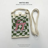 NEW STYLE CARTOON PUPPY KNITTED CROSSBODY BAG_CWAB2382