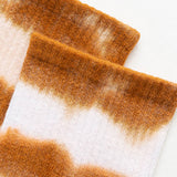 SIMPLE TIE DYED HIGH TOP SOCKS_CWMS0263