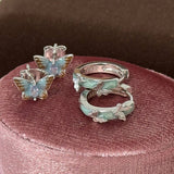 FASHIONABLE EXQUISITE BUTTERFLY EARRINGS FOR WOMEN_CWAJE3113