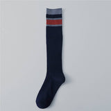 2024 NEW COLOR CONTRAST STRIPED MID CALF SOCKS_CWMS0649