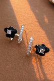 BEADS DECKED FLOWER EARRINGS_CWAJE0304