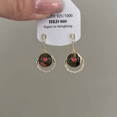 FASHIONABLE LOVE LETTER EARRINGS_CWAJE2020