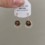 FASHIONABLE LOVE LETTER EARRINGS_CWAJE2020