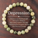 Crystal Natural Stone Beaded Bracelet Unisex_Cwmm11267