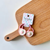 GEOMETRIC PINEAPPLE STRAWBERRY HAIR TIE_CWAHA1857