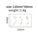 CUTE CARTOON EAR TATTOOS WATERPROOF STICKER SET_CWMM8394