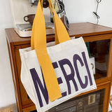 MERCL CANVAS TOTE BAG_CWAB1703