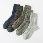 5 PAIRS PER PACK DOUBLE NEEDLE THICKENED SOCKS_CWMS0690