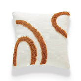 HOUNDSTOOTH SOFA PILLOW COVER BROWN VINTAGE LUXURY_CWMM7710