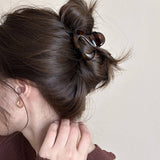 Tortoiseshell Large Hair Claw Elegant Look_Cwaha08194