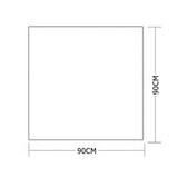 90CM SUNFLOWER FAUX WOOL VELVET SCARF WRAP_CWASC0891