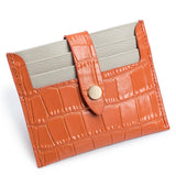 SMALL CROCODILE PATTERN LEATHER COIN PURSE CARD BAG_CWAB3887