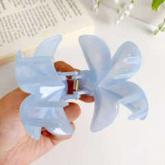 CANDY COLOR FLOWER HAIR CLAW SWEET GIRL STYLE_CWAHA1494