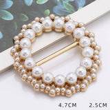 METAL PEARL WITH DIAMOND SCARF RING WITH LUSTER_CWMM2147