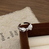 EXQUISITE HIGH GRADE BOWKNOT OPEN RING FOR WOMEN_CWAJE3095