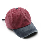 Cwah3233_Trendy Splicing Light Plate Baseball Cap