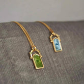 Vintage Titanium Steel Rotating Tarot Necklace_Cwmm5703