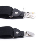 ADJUSTABLE ELASTIC 4 CLIP X TYPE SUSPENDER CLIP_CWMM1111