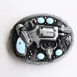 MILITARY THEMED BELT BUCKLE VINTAGE BELT BUCKLE_CWABE0426