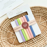 GIRLS VERSATILE CANDY COLORED TOWEL RING HAIRBAND_CWAHA2424