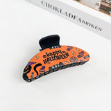 GOTHIC HALLOWEEN CLAW CLIP PUMPKIN GHOST DESIGN_CWAHA1443