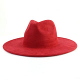 MENS AND WOMENS WIDE BRIM HATS WITH FLAT BRIM_CWAH1766