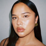 SIMPLE GEOMETRIC SQUARE WAVE TEXTURE EARRINGS_CWASC1652